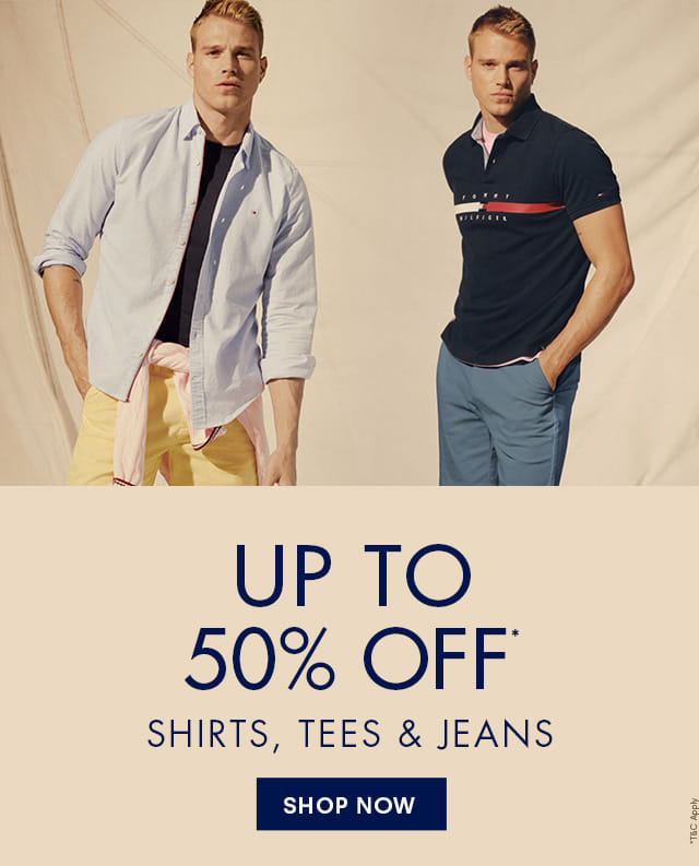 Tommy Hilfiger - Buy Men, Women and Kids Clothing Online in India